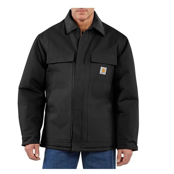 NWT Carhartt Men's Loose Fit Firm Duck Insulated Traditional Coat M $200 Y41 - Picture 1 of 1
